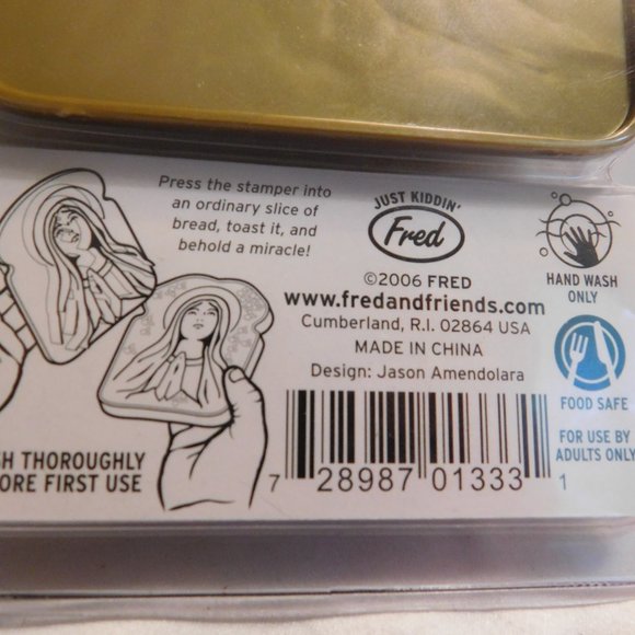 Holy Toast Miracle Bread Stamper Brand New - Picture 3 of 5